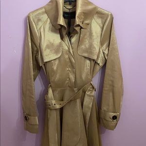 BCBGMAXAZRIA Belted Trench Coat